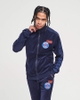 Bộ Thể Thao Mercier Màu Xanh - Navy Velour Lux Badge Track Top- Mercier 6