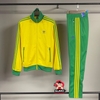 Bộ Thể Thao Chính Hãng Tuyển Brasil Màu Vàng adidas Beckenbauer HK7410/HK7404