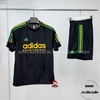 Quần Thể Thao Chính Hãng Adidas Màu Đen Kẻ Xanh Vàng IY2056