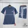 Áo Thể Thao Chính Hãng Adidas Tech Apparel Colorblock Màu Xanh - JM4176