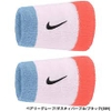 Băng Tay Thể Thao Chính Hãng Nike Swoosh Classic Double Wide Wristbands - màu Xanh Hồng Cam BN4000-584