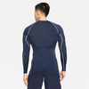 Áo Thể Thao Giữ Nhiệt Nike Chính Hãng Màu Xanh Navy - Pro Dri-fit Athleisure - DD1991-451