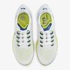 White NIKE Air Zoom Pegasus Green/White