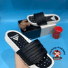 Dép Thể Thao Quai Ngang Chính Hãng Màu Trắng Đen Adidas ADILETTE BOOST EG1910