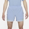 Bộ Thể Thao Màu Xanh-Nike Rafa Challenger Crew - Hyper Royal/Lime Glow-CV2572-405/CV7874-468