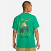 Bộ Thể Thao Chính Hãng Màu Xanh - Nike SB Graphic Logo Green - FJ1142-324