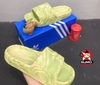 Dép Thể Thao Adidas Màu Be Xanh - ADIDAS ADILETTE 22 SLIDES 'MAGIC LIME DESERT SAND'-GY1597