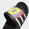 Dép Thể Thao Adidas Màu Đen - ADILETTE PRIDE SLIDES - GX6389