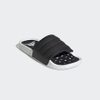 Dép Thể Thao Quai Ngang Chính Hãng Màu Trắng Đen Adidas ADILETTE BOOST EG1910