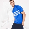 Áo Thể Thao Cá Sấu-Lacoste Polo Sport Novak Djokovic Blue-DH7974-00JFL