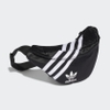 adidas WAISTBAG NYLON - Đen