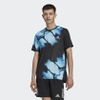 Bộ Thể Thao Adidas Màu Xanh - Black Fast Graphic Running - HN9477/HF8758