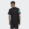 Bộ Thể Thao Adidas Màu Xanh - Black Fast Graphic Running - HN9477/HF8758