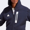 Bộ Thể Thao Adidas Màu Xanh - Designed for Gameday Full-Zip - IC8046/IC8033