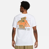 Bộ Thể Thao Nike Màu Trắng - NIKE Logo Short Sleeve T-Shirt White - FJ2361-100