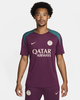 Bộ Thể Thao Màu Chính Hãng Màu Đỏ Mận - Paris Saint-Germain Strike  Dri-FIT Soccer Short - FN9821-613/FN9394-610