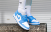 Giày Thể Thao Nike Chính Hãng Màu Xanh Dương - JORDAN 1 LOW - AO9944-441