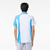 Bộ Thể Thao Nam Lacoste Chính Hãng Màu Xanh - Novak Djokovic Colorblock - DH3543-51-26F/GH9354-51-GSK