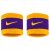 Băng Tay Thể Thao Chính Hãng Nike Swoosh Classic Double Wide Wristbands - màu Vàng Tím BN2095-730