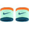 Băng Tay Thể Thao Chính Hãng Nike Swoosh Classic Double Wide Wristbands - màu Xanh Cam BN3000-322