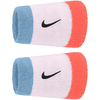 Băng Tay Thể Thao Chính Hãng Nike Swoosh Classic Double Wide Wristbands - màu Xanh Hồng Cam BN4000-584