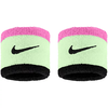 Băng Tay Thể Thao Chính Hãng Nike Swoosh Classic Double Wide Wristbands - màu Hồng Xanh Đen