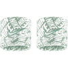 Băng Tay Thể Thao Chính Hãng Nike Swoosh Classic Double Wide Wristbands - màu Trắng Xanh Lá BN3200-043