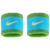 Băng Tay Thể Thao Chính Hãng Nike Swoosh Classic Double Wide Wristbands - màu Xanh Vàng BN3000-488