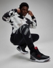 Bộ Thể Thao Nike Màu Đen Xám - Jordan Flight MVP Hoodie Set - FB7014-133/FB7027-010
