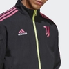 Áo Thể Thao Adidas Hai Mặt - Black Juventus Anthem Jacket - HS9808