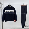 Quần Thể Thao Chính Hãng Lecoq Knitted Sweatpants - màu Đen L241MCND0151-B01