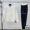 Quần Thể Thao Chính Hãng Lecoq Knitted Sweatpants - màu Đen L253MCNTPT04-B03