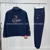 Quần Thể Thao Chính Hãng Lecoq Sportif Knitted Sweatpants - màu Xanh Navy L243UND0101
