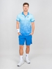 Bộ Thể Thao BidiBadu Màu Xanh - COLORTWIST POLO - BLUE/ AQUA - BIDIBADU 15