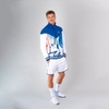 Áo Thể Thao Bidibadu Màu Xanh- BIDI BADU Hayo Tech Jacket - white/dark blue-M19070212-WHDBL