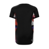 Bộ Thể Thao BidiBadu Màu Trắng Đỏ - GOOD VIBES V-NECK- BLACK/ RED/ WHITE -BIDIBADU 18