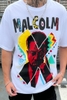 Bộ Thể Thao NOVAMEN Màu Trắng - Malcolm X 90'S Artist Edition Set - MALCOLM X