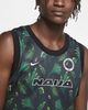 Bộ Thể Thao Ba Lỗ Màu Xanh-SET Nike Nigeria 2020 Basketball Tank Top-CU1399-302/CU1408-364