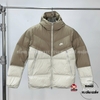 Áo Phao Thể Thao Chính Hãng Nike Puffer Jacket - màu Trắng Nâu DV1132-247