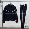 Bộ Thể Thao Chính Hãng Nike Sportswear Tech Fleece Windrunner Reflective Black - màu Đen IM6537-010/IM6540-010