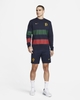 Bộ Thể Thao Nike Màu Xanh - Portugal Men's Fleece Crew-Neck - DH4981-451/DH4990-451