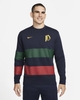 Bộ Thể Thao Nike Màu Xanh - Portugal Men's Fleece Crew-Neck - DH4981-451/DH4990-451
