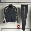 Bộ Thể Thao Chính Hãng Màu Đen Vàng -Puma Spring New Gold -530310-01/530312-01