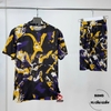 Quần Thể Thao Chính Hãng Puma Rival Rage All-Over Print Shorts - màu Đen Vàng Tím 685444-02