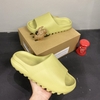 Dép Thể Thao Chính Hãng Màu Xanh Adidas Yeezy Slide Resin FZ5904