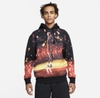 Bộ Thể Thao Chính Hãng Họa Tiêt Nike Jordan Jumpman Men's Fleece Pullover Hoodie DC9610-010/DH3520-010