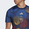 Áo Thể Thao Adidas Màu Xanh - Blue Spain Pre-Match Jersey - HF1421