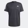 Áo Thể Thao Chính Hãng Adidas 3 Stripes Club Tennis T-Shirt - màu Đen HS3262