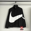 Áo Gió Thể Thao Chính Hãng Màu Đen -Nike Large Logo Printing Zipper Style-DV1363-010