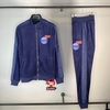 Bộ Thể Thao Mercier Màu Xanh - Navy Velour Lux Badge Track Top- Mercier 6